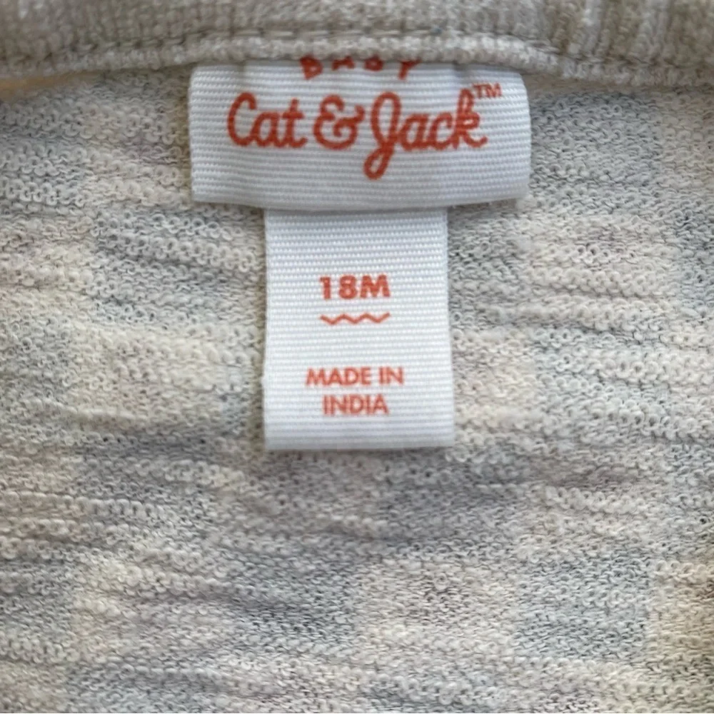 🌟BUNDLE DEAL🌟 Cat & Jack Baby Romper Duo - Navy & Red with Cream, Sz 18-24 mo